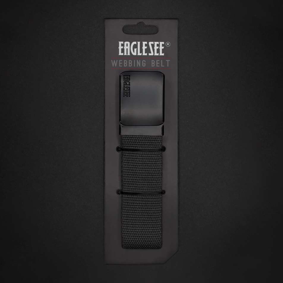 Simple Dark Grey Belt