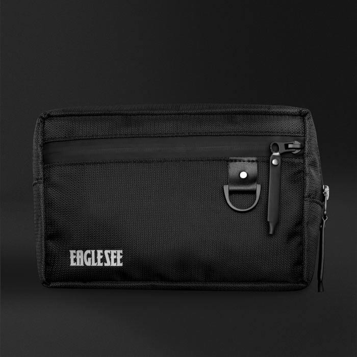 Black Fanny Pack+ Dust Bag