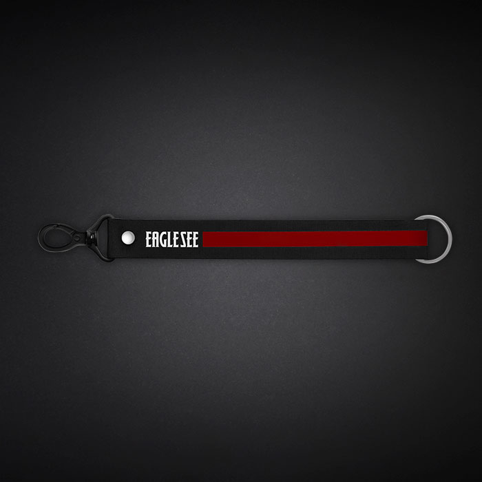 Medium Red Eagle Line Lanyard
