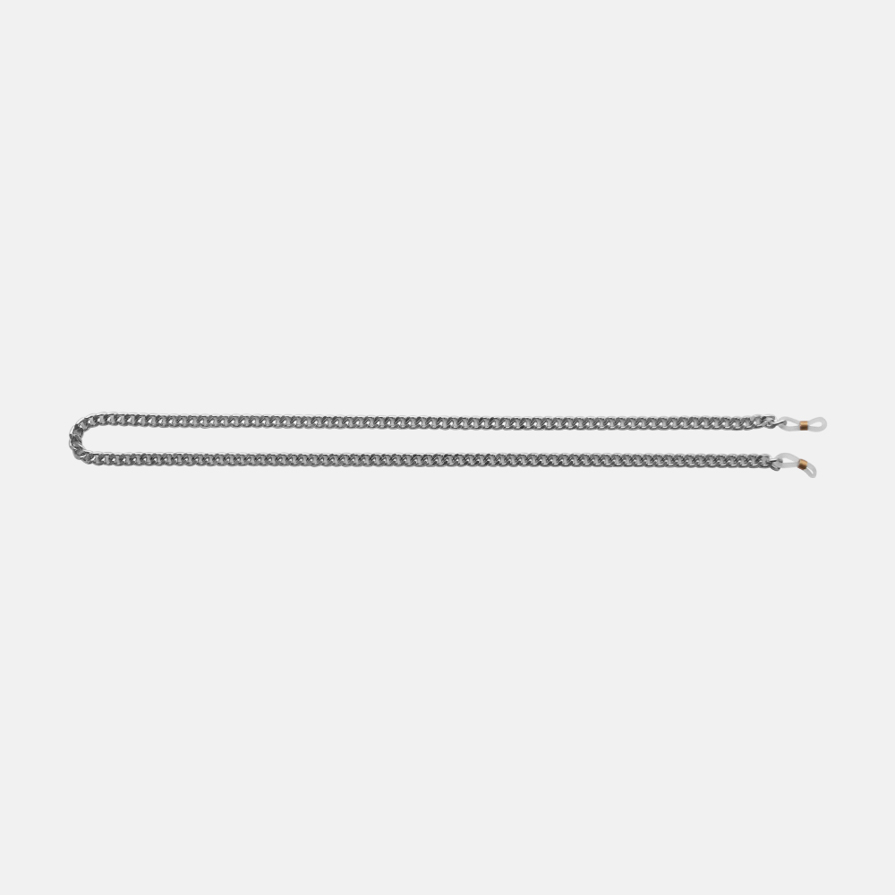 Small Silver Cartier woven chain