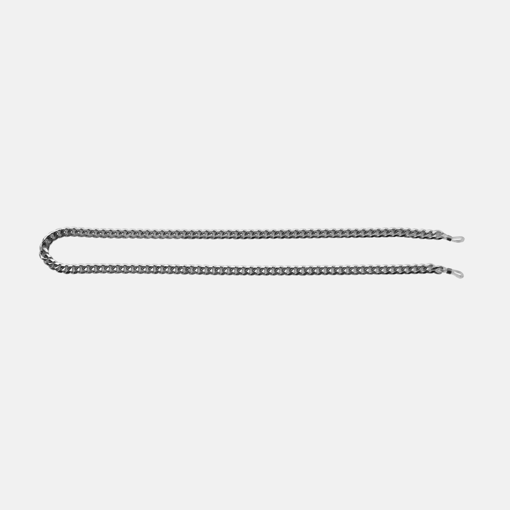 Medium Silver Cartier Woven Chain
