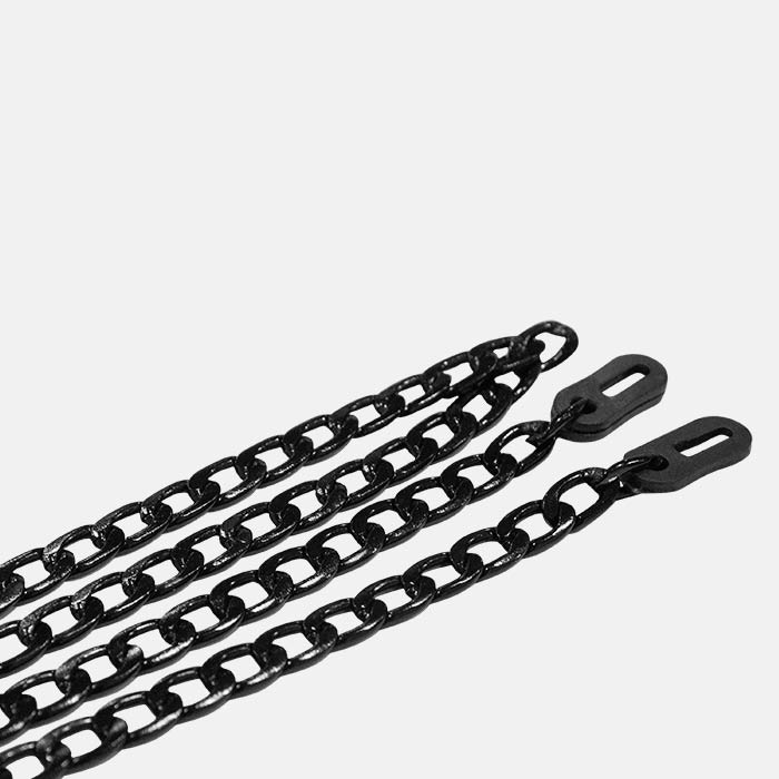 Small Black Cartier Woven chain 2
