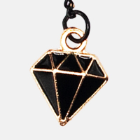 Small Black Diamond Chain