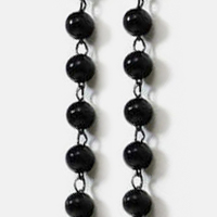 Black Pearl + Black Chain