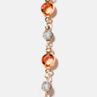 Peach Small Stone Chain