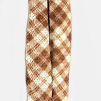 Brown Tartan Cotton