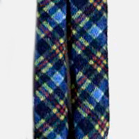 Navy Tartan Cotton