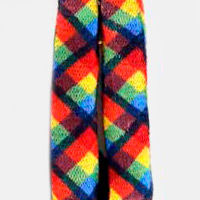 Rainbow Tartan Cotton