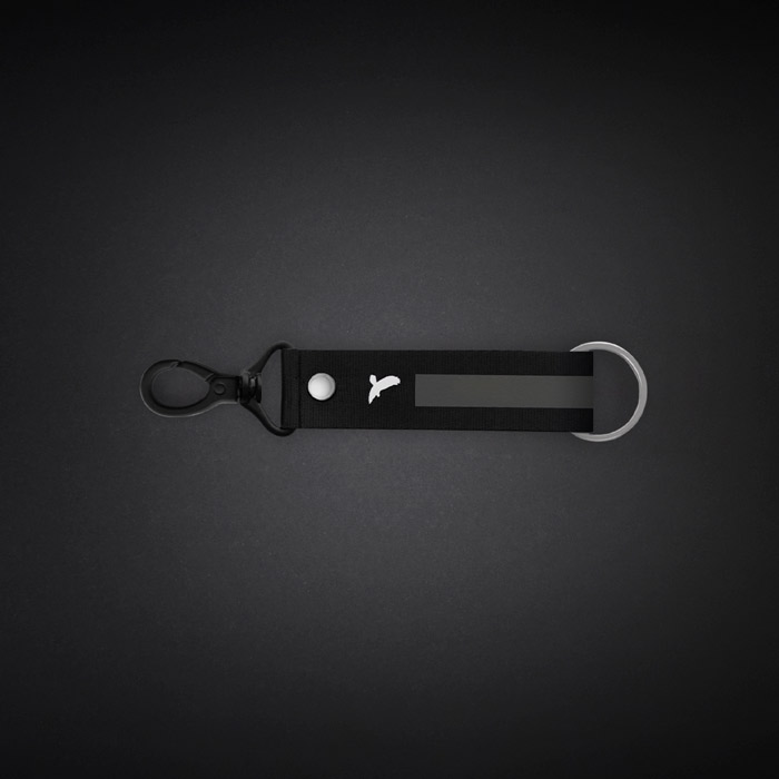 Small Dark Grey Eagle Line Lanyard