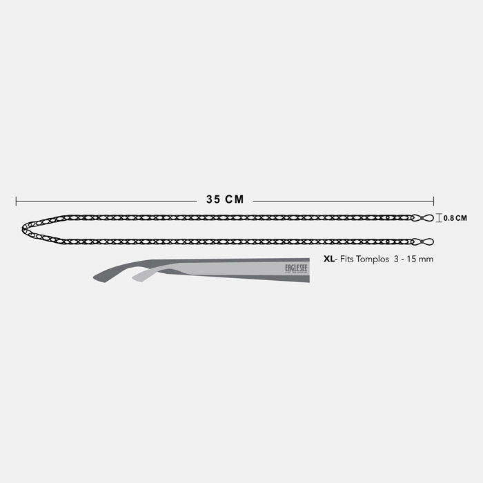 Medium Silver Cartier Woven Chain
