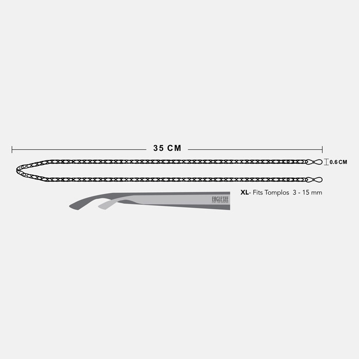 Small Silver Cartier woven chain