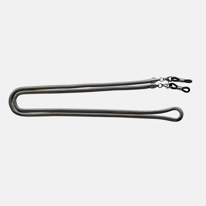 Simple Black Woven Chaine